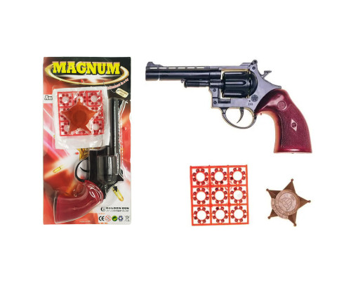 Іграшковий револьвер "Magnum" з пістонами 280GG з позначкою блістер
