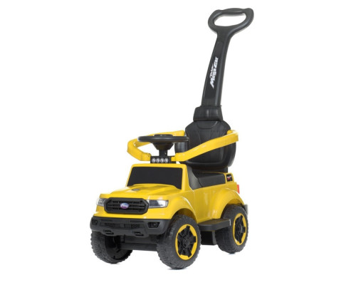 Каталка-толокар M 4564B-6, 1*25W, батьківська ручка, музика, світло