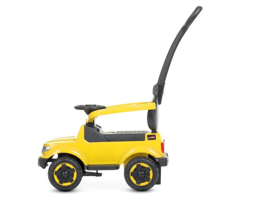 Каталка-толокар M 4564B-6, 1*25W, батьківська ручка, музика, світло