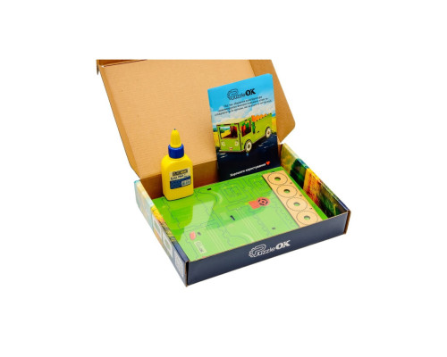 Дитячий дерев'яний 3D конструктор "Вантажівка" Puz-00929, 37 деталей