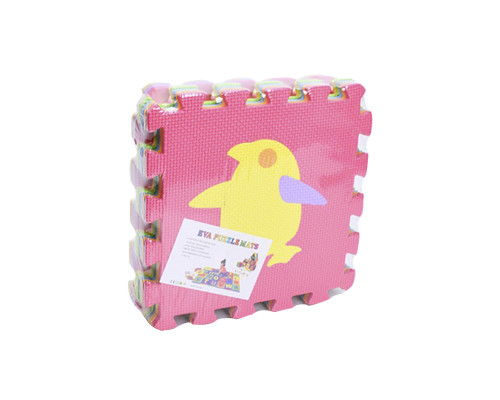 Дитячий килимок Мозаїка "Тварини" MR 1278, 9 деталей, EVA, 30х30 см