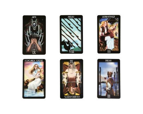 Гадальные карты Таро "Украинского мифа" 30617 инструкция 78 штук