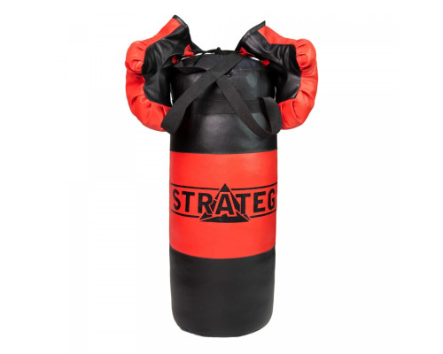 Боксерський набір "Червоно-чорний" Strateg 2076ST Великий