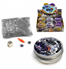 Жвачка для рук "Magnetic Gum" GUM-01 в металлической коробочке  Серебристый