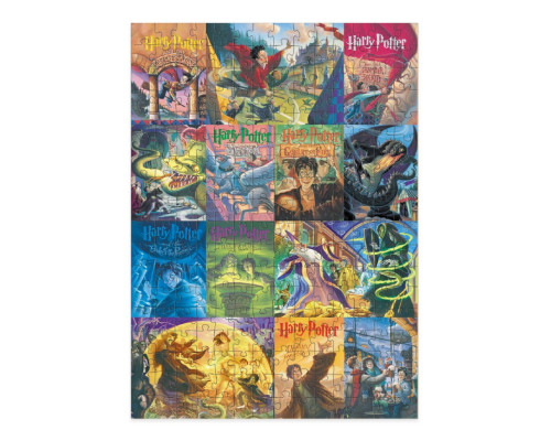 Пазл класичний "Harry Potter Книжкові обкладинки" 200657, 250 елементів
