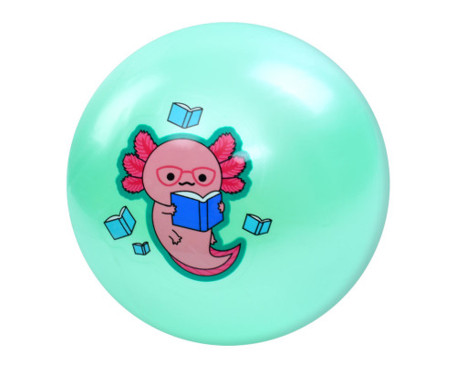 М'яч дитячий "Аксолотль" MS 3736(Turquoise) 9 дюймів, 60 грам