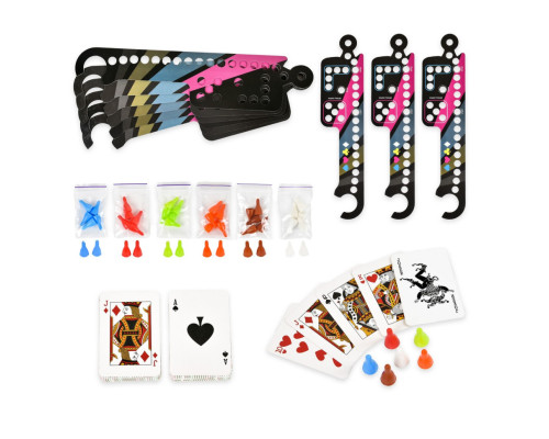 Настольная игра Pegs and Jokers 30348 карточки 108 штук, инструкция