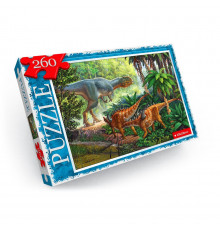 Пазли дитячі "Динозаври" C260-12-03, 260 елементів