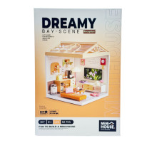 Конструктор-румбокс Гостиная Mini House 8006-MH серии "Интерьер", со светом