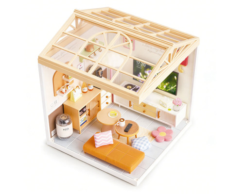 Конструктор-румбокс Гостиная Mini House 8006-MH серии "Интерьер", со светом