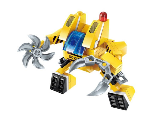 Дитячий Конструктор Qman 1408-1-8 транспорт, 76 дет  Scout Mecha