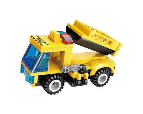 Дитячий Конструктор Qman 1408-1-8 транспорт, 76 дет  Semi Trailer