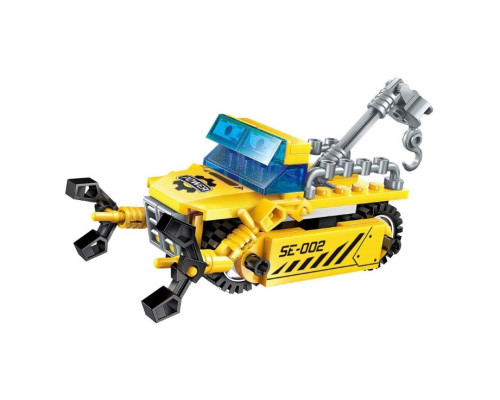 Дитячий Конструктор Qman 1408-1-8 транспорт, 76 дет  Mobile Crane