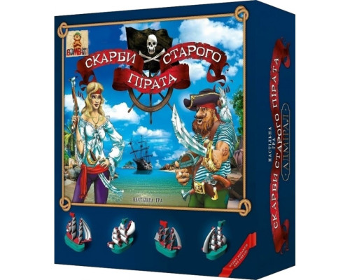 Настольная игра Сокровища старого пирата 800033 военные игры