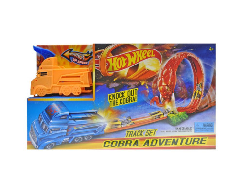 Ігровий набір "Перегони" 307 трек із запуском Помаранчевий