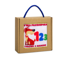 Мягкая книжка-шуршалка "Мягкие счеты" 823477