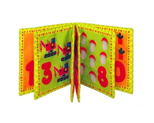 М'яка книжка-шуршалка "М'яка рахівничка" 823477