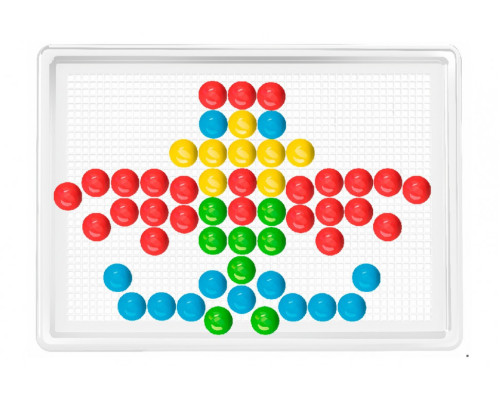 Детская развивающая мозаика 3381TXK, 140 фишек