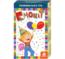 Дитяча розвивальна гра "Clever book Емоції" 901970 30 карток