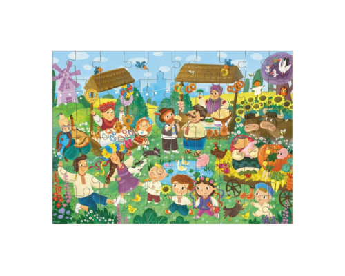 Пазл дитячий "Сорочинський Ярмарок" 300606, 60 елементів