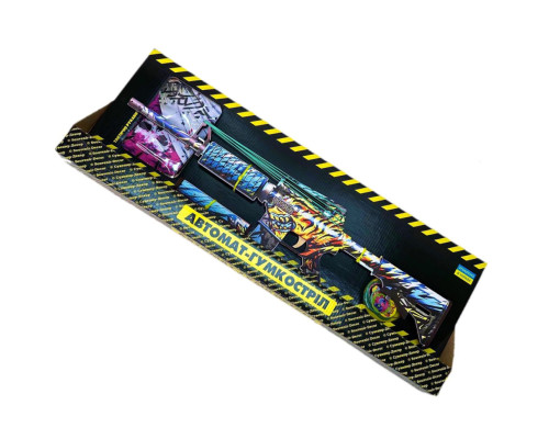 Зібрана модель гумкостріл АВТОМАТ "M4-A1 TIGER" Сувенір-Декор M4-Ti