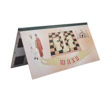 Дошка шахово-шашкова настільна S185 картонна