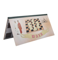 Дошка шахово-шашкова настільна S185 картонна
