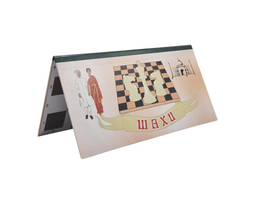 Дошка шахово-шашкова настільна S185 картонна
