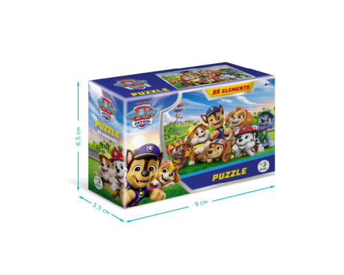 Пазл дитячий "Зустріч біля вежі" 200688, 35 елементів