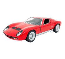 Коллекционная машинка "Lamborghini Miura P400 SV" KT5390W(Red) масштаб 1:42