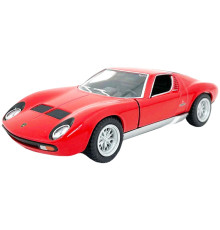 Колекційна машинка "Lamborghini Miura P400 SV" KT5390W(Red) масштаб 1:42