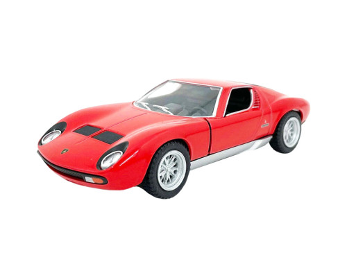Колекційна машинка "Lamborghini Miura P400 SV" KT5390W(Red) масштаб 1:42
