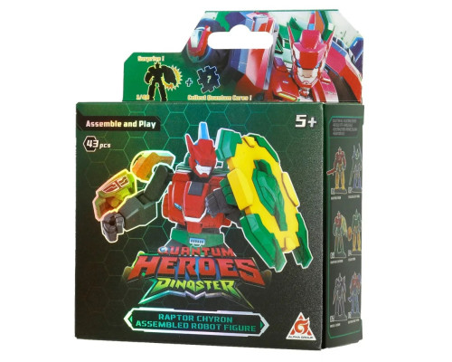 Дитячий робот-конструктор "Раптор Хайрон" Dinoster EU580881A-3, 45 деталей