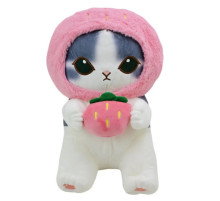 Детская мягкая игрушка "Mofusand Сat" E1002(Pink) размер 45см