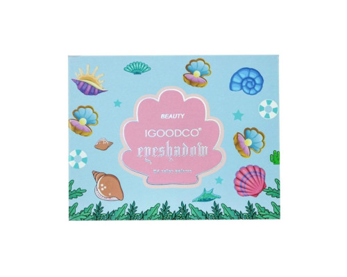 Детская палетка теней для век LK2973, 24 цвета, с кисточкой