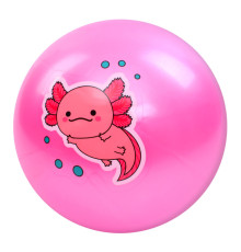 М'яч дитячий "Аксолотль" MS 3736(Pink) 9 дюймів, 60 грам