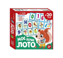 Детская настольная игра "Мое первое лото. Изучаем буквы и цифры" 10156027