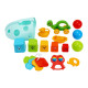 Дитячий подарунковий набір "Baby set 6 в 1" 3274TXK пірамідка, органайзер для ванни