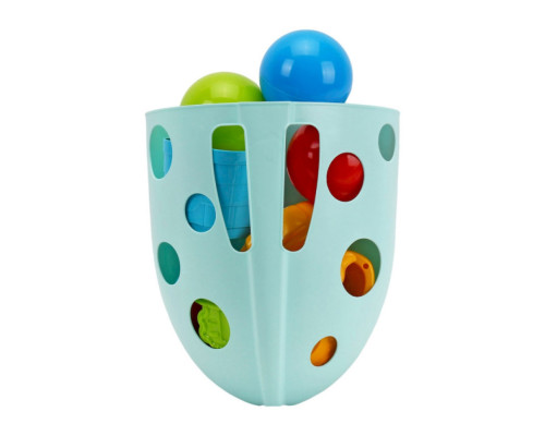 Дитячий подарунковий набір "Baby set 6 в 1" 3274TXK пірамідка, органайзер для ванни