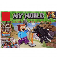 Конструктор дитячий "Minecraft" 66024K-1, 43 деталі