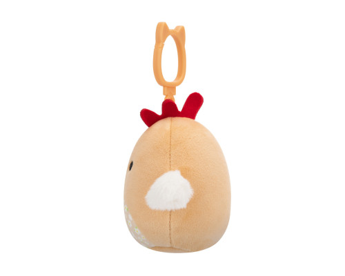 М'яка іграшка на кліпсі Півник Руті Squishmallows SQCP00465, 9 см