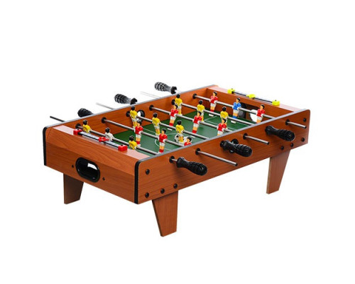 Настольный футбол 2035N на штангах, деревянный, 69-37-24 см