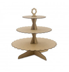 Заготовка для декорування "Підставка для солодощів Ажурна" FDPO-087