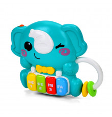 Дитяче піаніно "Слоник" 503-20 звуки тварин 15 см, музика