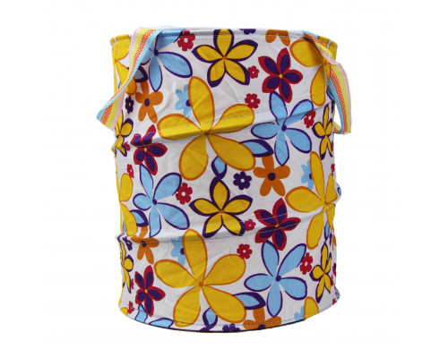 Кошик для іграшок M3732 діаметр 30 см, висота 38 см, дах-застібка-мол, 2 ручки M3732-7