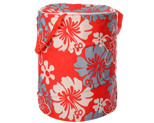 Корзина для игрушек M3732 диаметр 30 см, высота 38 см, крыш-застеж-мол, 2 ручки M3732-4