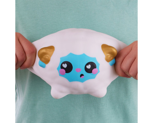 Колекційна іграшка-антистрес "Баранчик Бліпо" Smooshzees 08229 серії Luvzees