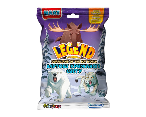 Стретч-іграшка у вигляді тварини "Вартові крижаного світу" #sbabam 67/CN24 серії Legend of animals