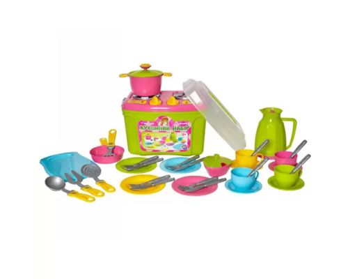 Игровой набор посуды "Кухонный набор № 9" 3596TXK, 37 предметов