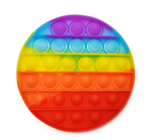 Игрушка-антистресс "POP-IT" PPT-C(Multicolor) Круг Радужный